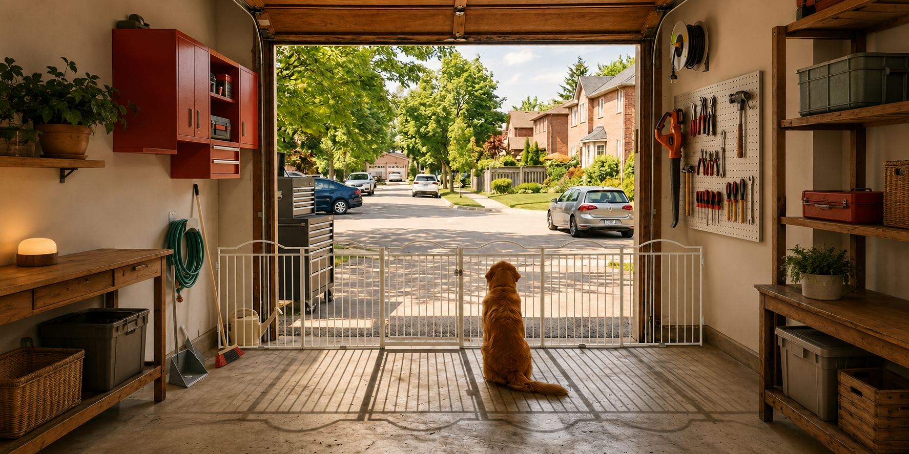 What Is the Best Dog Gate for a Garage?