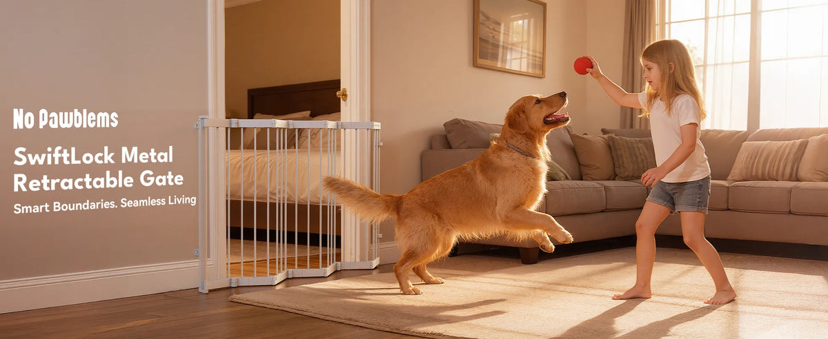 Metal vs. Mesh Retractable Dog Gate: Which Is Better?