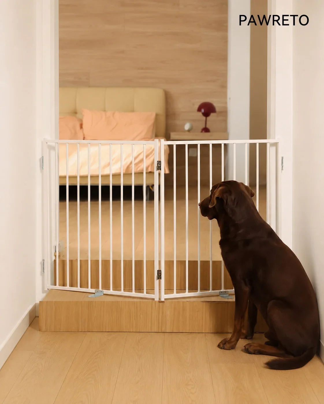 GreatWall DM01 30" Tall Folding Dog Gate Iron Gates