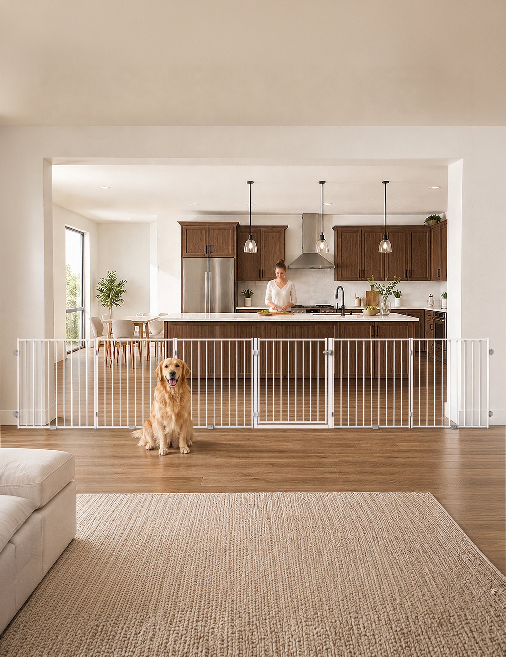 51“Tall Pet Gate Automotive Close the Door