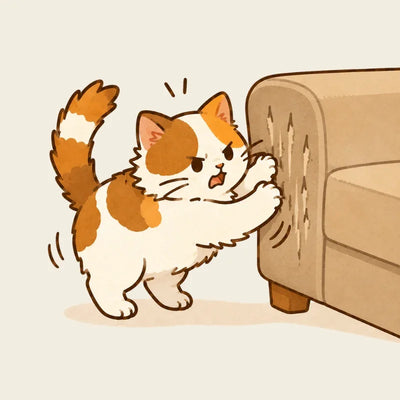 Cat_destroying_furniture - Pawreto